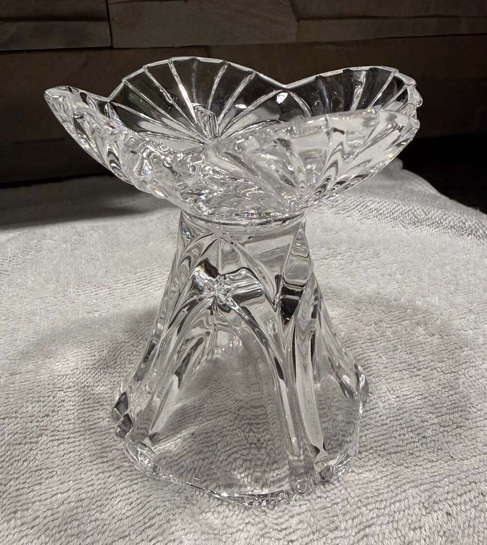 Nachtmann Marc Aurel Crystal Candlestick Holder/Vase